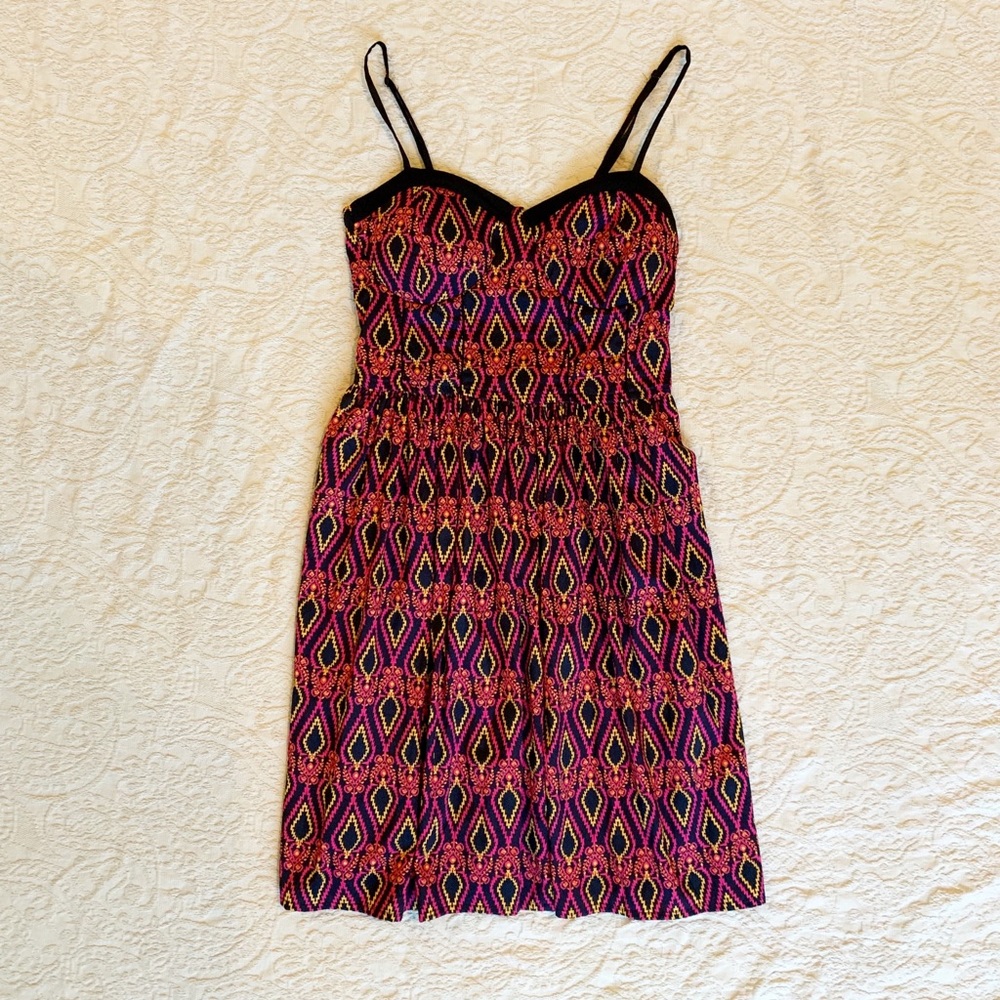 American Rag: Patterned Skater Dress